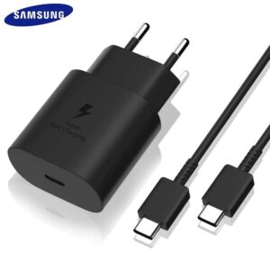 Official Samsung 25W Charger 2 Pin Super Fast Type-C EU