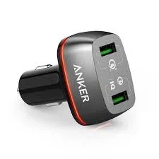Official Samsung Dual Quick Car Charger USB + USB-C 38W by Anker