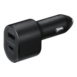 Official Samsung 45W Car Charger Dual Port USB-C & USB